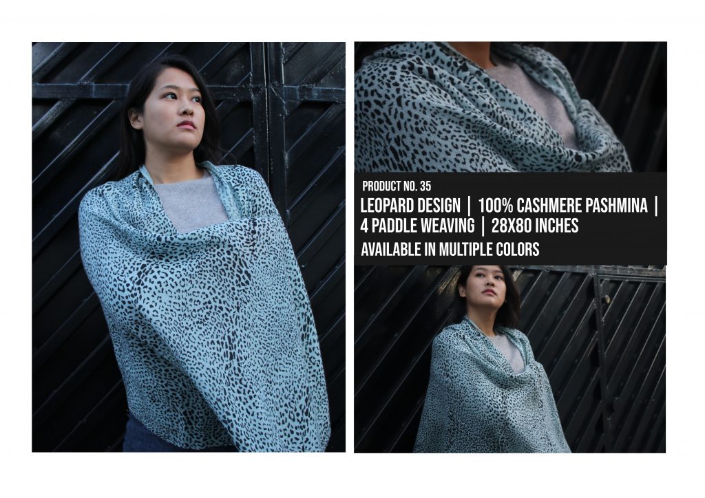 shawl leopard